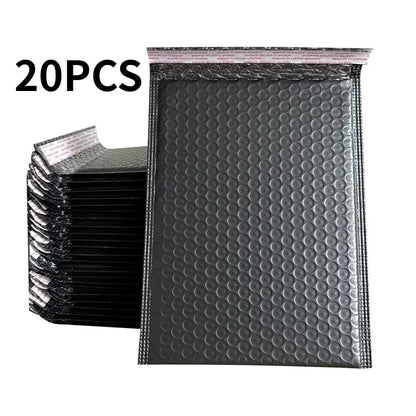 20Pcs Bubble Mailer Envelope Mailing Shipping Packaging Small Business Supplies Self Seal Bubble Waterproof Express Envelope