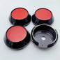 4pcs 60mm 64mm 65mm 68mm 69mm No Logo Emblem Car Wheel Center Caps Wheels Hub High Cap Rim Hubcaps Dust Cover Car Accessories