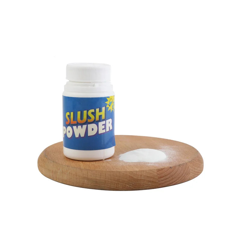 Hanging and Disappearing Water Magic Powder Slush Powder Close-up Magic Tricks Magic Props Funny Toys Easy to Do