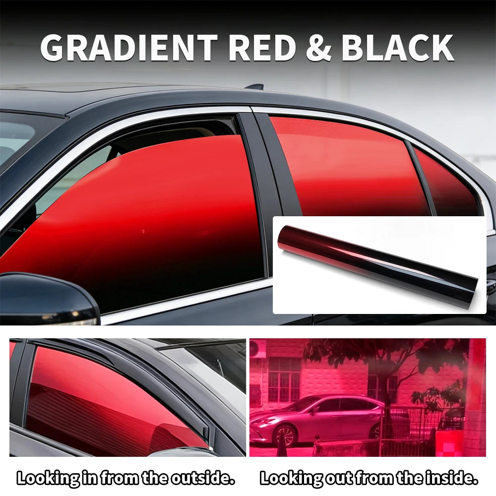 50cmx300cm Window Tinting Film for Car Glass Shading Anti-UV Protection Tinted Window Film Heat Insulation Automotive Insulfilm