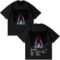 Rapper Niro OX7 Album T-shirt Men Women Clothes Hip Hop Fashion Pop Music T-shirts Male Casual Cotton Vintage T Shirt Streetwear