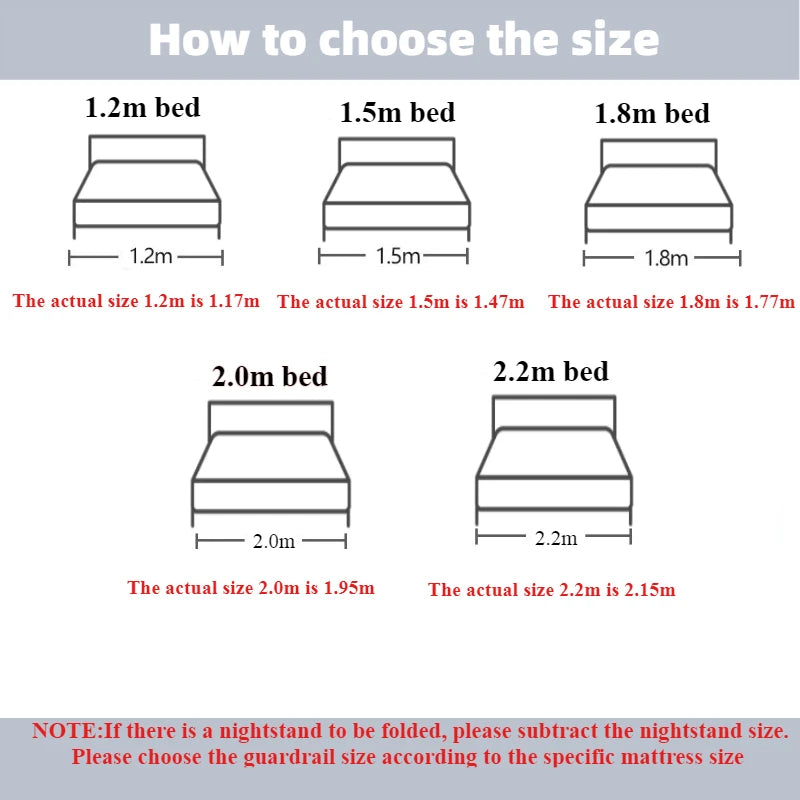 IMBABY Bed Guardrail Liftable Crib Protectors Adjustable Handrail Bed Safety Children Washable Baby Safety Bed Barrier Bumper