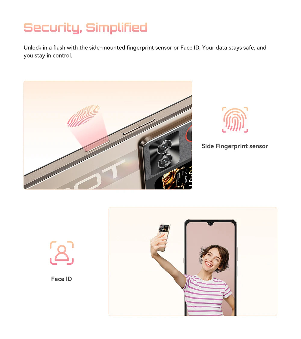 [Shipping From Poland] Cubot X100 Android 15 5100mAh 33W NFC 5G Smartphone 6.88" 16GB(8+8) RAM 256GB ROM 64MP Mobile Phone