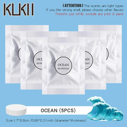 [Just Refills,exclude any pilot/plane] bear car air fresheners replacement tablets fragrance pods aroma supplement perfume pads