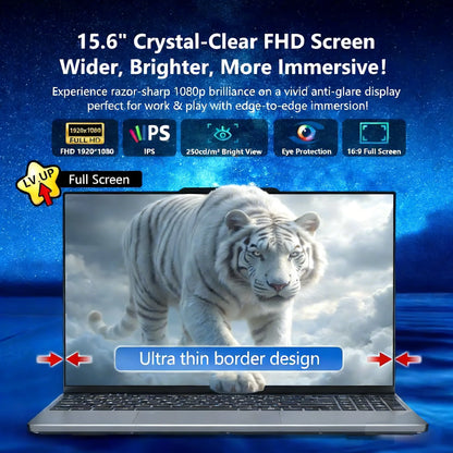 Office Laptop Intel Core I9-9900 Windows 11 Pro Laptops 16GB RAM 1TB SSD Office Gamer Study Notebook Computer PC
