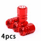 4PCS Colorful Car Accessories Car Tire Valve Cap For Leapmotor Leap T03 C11 C01 C16 T03 S01 B01 B10 C10 C16