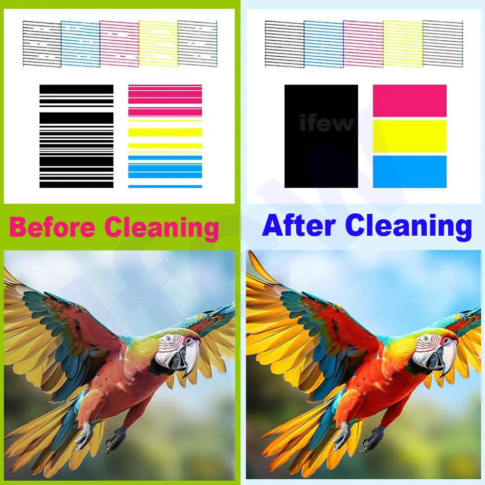 DTF Printer Head Cleaner DTF Ink Cleaning Solution Cleaning Washing Printhead Liquid for Epson DX4 DX5 DX7 L1800 L805 L800 I3200
