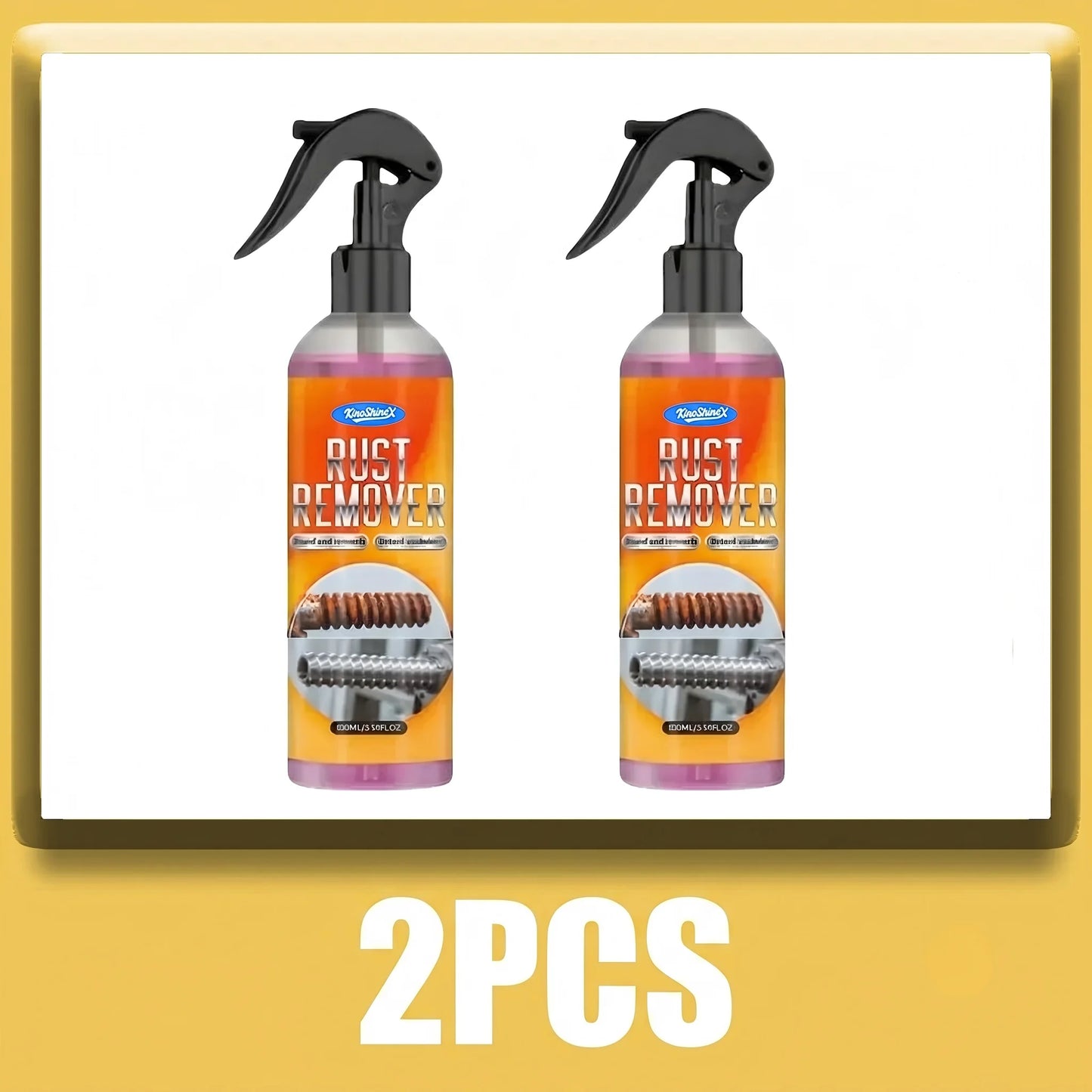 Multi-Functional Automotive Metal Rust Remover, Rust Prevention And Protection Agent For Iron Metal Surface Refurbishment