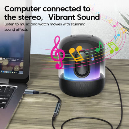 USB To 3.5MM Jack Audio Adapter USB to 3.5mm Headset/Microphone External Stereo Sound For PC Laptops USB to 3.5 Jack Adapter