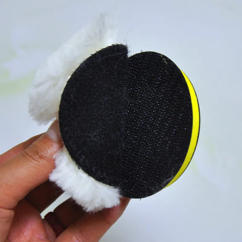 7Pcs 4 Inch Car Polish Pad Tool Kit Polishing Wheel Pad For Polisher Machine Waxing Polishing Buffing Wheel Auto Paint Care Polisher Pads Polishing Detailing Cleaning Goods