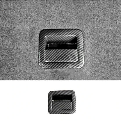FOR Audi Q3 2019 -2022 Car Carbon fiber style Console Gear Shift Frame Cover Trim Interior accessories  Auto Integral interior
