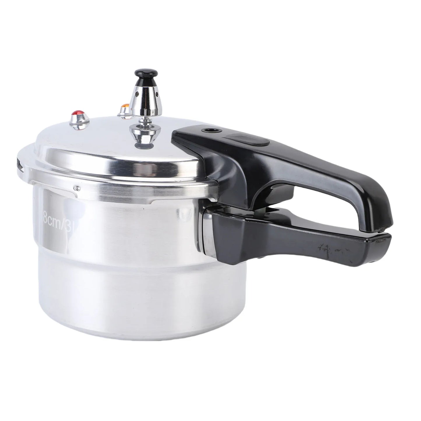 Pressure Canner Pressure Cooker 3L Explosion Proof Aluminum Stovetop Fast Cooking Canning Cooker Pot with Steam Rack for Kitchen