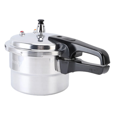 Pressure Canner Pressure Cooker 3L Explosion Proof Aluminum Stovetop Fast Cooking Canning Cooker Pot with Steam Rack for Kitchen