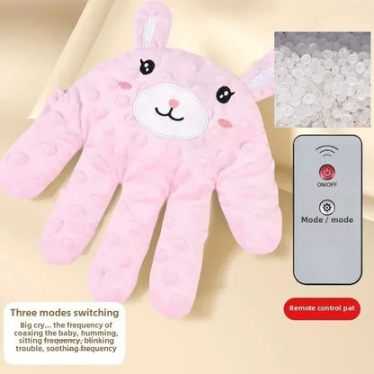 Baby Electric Soothing Palm Sleep Pillow Newborn Heated Remote Control Simulated Palm Slapping Sleep Pad Baby Care Accessories