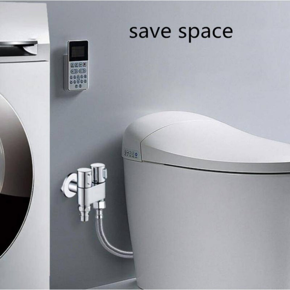 Bathroom Faucet Stainless Steel Washing Machine Water Faucet Double Outlet for Toilet Garden Hose Washing Machine Pet Bathing