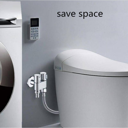 Bathroom Faucet Stainless Steel Washing Machine Water Faucet Double Outlet for Toilet Garden Hose Washing Machine Pet Bathing