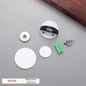 No-Drill Magnetic Door Stopper: Silicone Anti-Collision Buffer for Glass & Bedroom Doors - Windproof Floor Mount