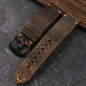 Handmade First Layer Cowhide Leather Watchband 20 22 23 24 26MM Brown Padded Leather Strap For PAM111 441 Soft Men's Bracelet