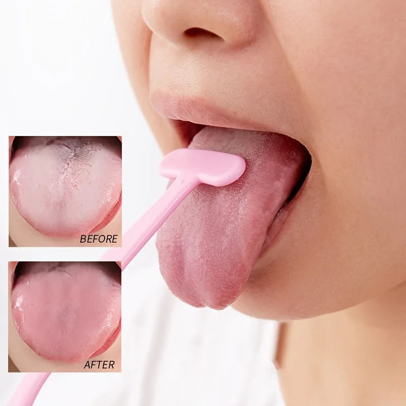 1pc Tongue Scraper, Tongue Coating Scraper, Reduce Bad Breath for Oral Care, Tongue Cleaners, Tongue Cleaning Tools for Adults