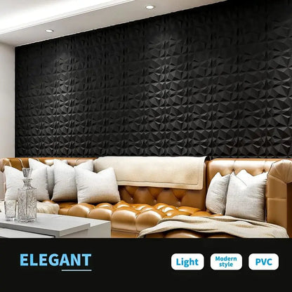 12pcs/20pcs 3D textured wall panels for indoor wall decoration,suitable for living room hall bedroom hotel office,30cmx30cm