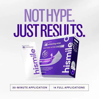 V34 Purple Teeth Whitening Strips Remove Plaque Stains Brighten Teeth Reduce Sensitivity 30 Mins Quick Dental Oral Care Stickers