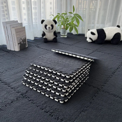 4-20 PCS Baby Plush Activity Play Mat EVA Foam Soft Play Mat BPA Free Reusable Washable Non-slip Waterproof Puzzle Stitching Mat