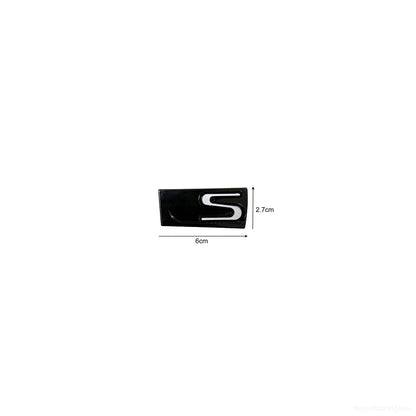 For Lexus LX570 S Accessories 2008-2019 Car Rear Trunk Special Emblem Badge Sticker Letter Rear Emblem