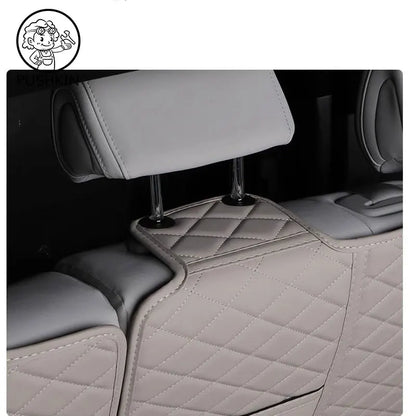 For Xpeng G6 2026 2025 2024 Car Boot Mat Rear Trunk Liner Cargo Protection Leather Trunk Mat Interior Modification Accessories