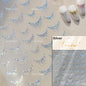 5D Gold Stamped Silver Sun Stars Snake Nail Art Stickers Totems Reliefs Self Adhesive Dark Chinese Style Manicure Decals