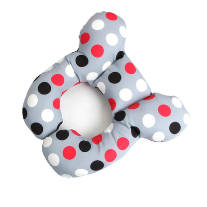 Baby Pillow Head Support Belt Set Protective Travel Car Seat Head Neck Support Pillows Newborn Children U Shape Headrest Cushion