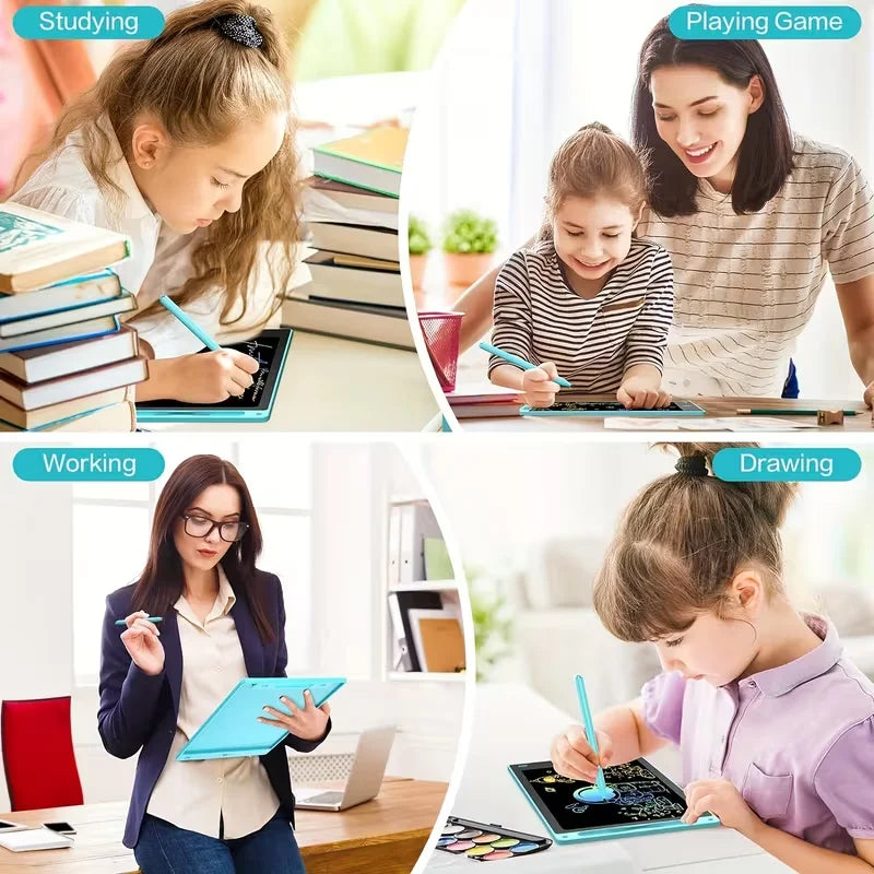 8.5 Inch LCD Drawing Tablet Electronic Writing Board Handwriting Pads Portable Doodle Board  Travel Educational Toy Gift for Kid