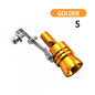 Universal Car Exhaust Pipe Oversized Turbo Whistle Car Refitting Turbo Whistle Exhaust Pipe Sound Tail Muffler
