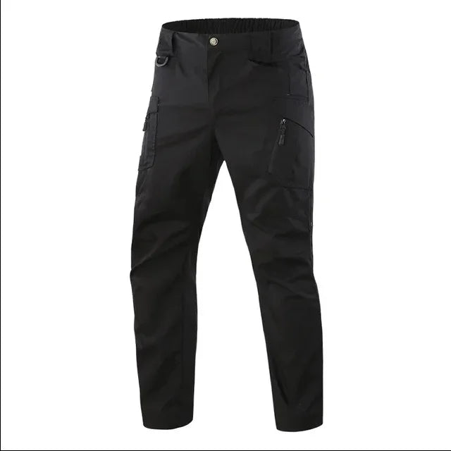 Asian Size Men Cargo Pants Trousers Multi-pocket Waterproof Wear-resistant Casual Training Overalls Clothing Comfortable Breatha