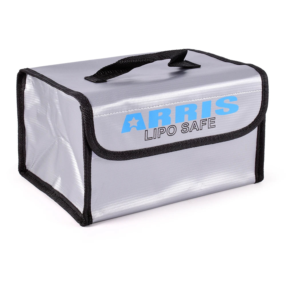 Lipo Guard Safety Bag Fireproof Explosion-Proof Portable Lipo Safety Bag 215*115*155mm for RC FPV Racing Drone Car Battery Safe