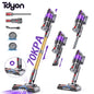 Tdyon Nova 70000Pa Cordless Vacuum Cleaner, 75Mins Long Runtime Removable Battery, Self-Standing Wall Charging, Lightweight Stick Vac for Home Pet Hair