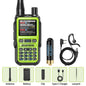 BAOFENG UV-5R Mini Walkie Talkie Air Band Bluetooth Programming Wireless Copy Frequency 999CH Full Band Long Range Two Way Radio
