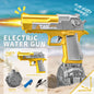 New Electric Water Gun With light Sprays Flame Effect Fully Automatic Shooting Toy Outdoor Beach Water Gun Toy Children Gift