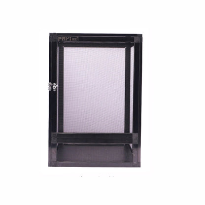 Reptile Terrarium Tall Landscape Ecological Tank Metal Mesh Door Breeding Cage Front Opening Reptile Rainforest Habitats