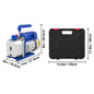 SucceBuy 1.8 CFM - 4.8 CFM Refrigerant Vacuum Pump Kits HVAC 1/3HP 1/4 HP with Manifold Gauge for Household Air Conditioning
