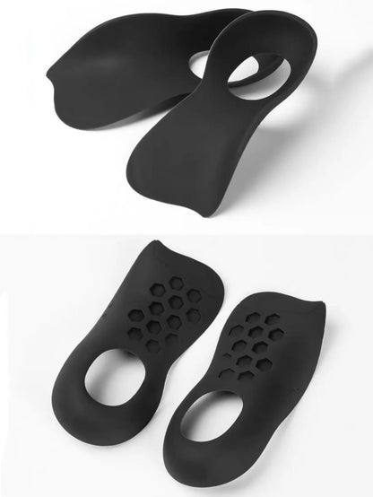 Orthotic Insoles For Flat Feet O-Shaped Legs And Plantar Fasciitis - Unisex Arch Support Shoe Inserts