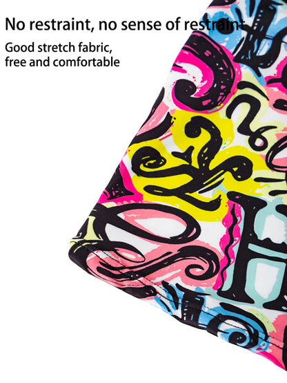 5-Pack Fashionable Men's Boxer Shorts, Comfortable, Soft, Fashionable, Printed, Casual and Versatile Men's Underwear