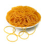 High-elasticity Durable and High-temperature Resistant Yellow Rubber Band Industrial Toys Are Widely Used Set 100/300/666 Pieces