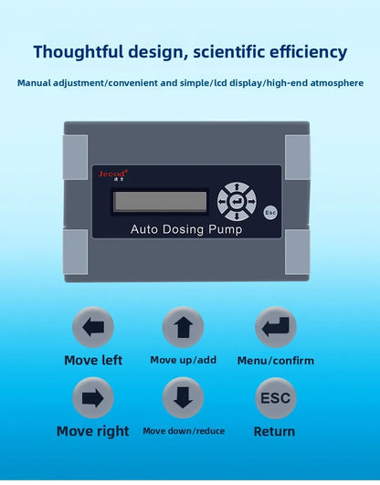 JEBAO DP-4 DP-5 DP-2 DP-3S DP-4S DP-3 Automatic titration pump peristaltic pump Dosing pump Aquarium automatic infusion machine