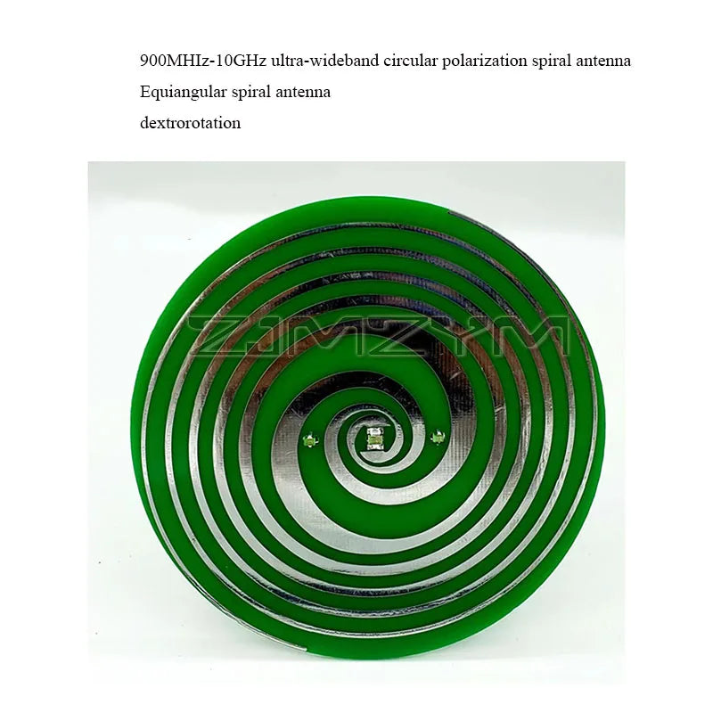 900MHZ-10GHz Circularly Polarized Antennas 3-6dBi Left Right Rotating Line Polarized Wideband Omnidirectional UWB Antennarotator
