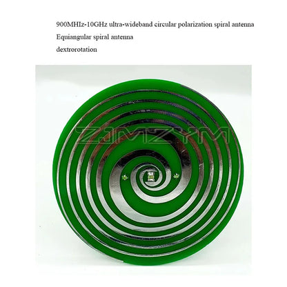 900MHZ-10GHz Circularly Polarized Antennas 3-6dBi Left Right Rotating Line Polarized Wideband Omnidirectional UWB Antennarotator