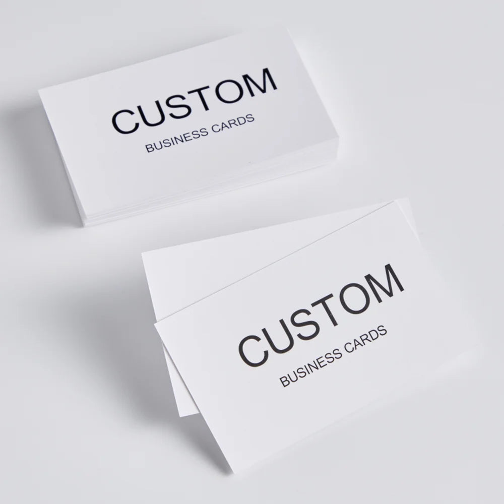 200pcs, Custom Business Cards/Cards, Desktop Business Cards, Thank You Cards, Matte Film