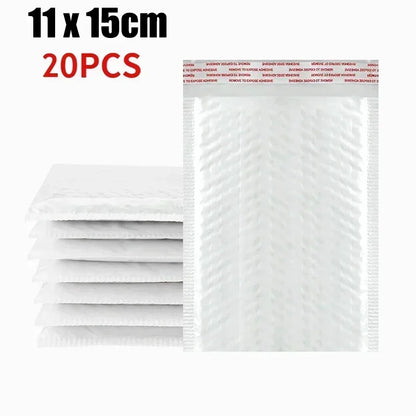 Universal Shipping Bags White Foam Envelope Adhesive Mailing Waterproof Bag Padded Envelopes for Magazine Lined Bubble Mailer