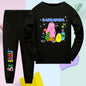 barbapapa Children's Suit for Girls Children's Clothing Girl Child Tracksuit Pajamas Kids Football Kits Korean Popular Clothes