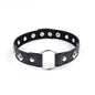 Sexy PU Leather Choker Collar for Women Gothic Punk Spike Heart O-Ring Bell Bondage Slave Neck Strap BDSM Role Play Accessory