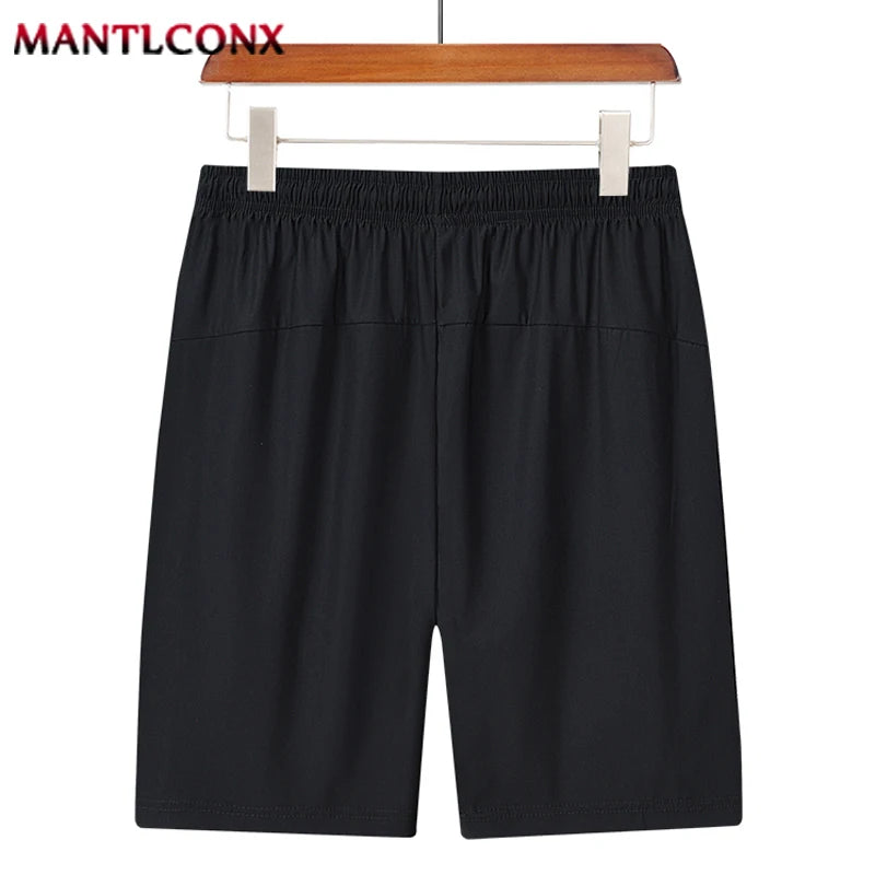 Men's Sports Shorts Elastic Workout Jogging Bottom Casual Gym Fitness Summer Short Pants Men Short Quick Dry Training Running XL